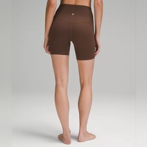 NWT Lululemon align high raised short